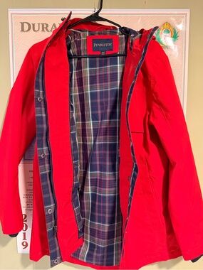 Pendleton Red Plaid-Lined Men’s Jacket